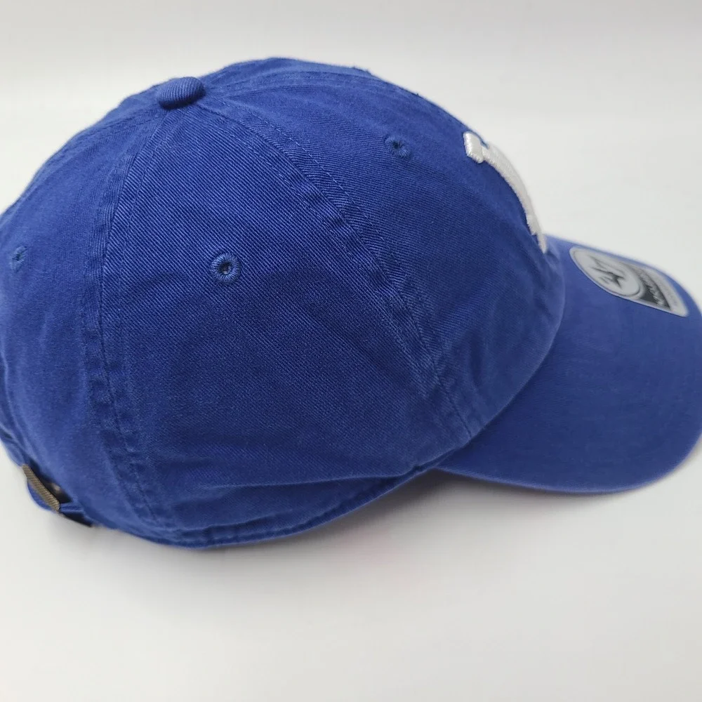 Los‎ Angeles Dodgers Hat Strapback 47 Brand Clean Up Blue White MLB Baseball Men